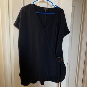 Black Wrap top Worthingon 3x